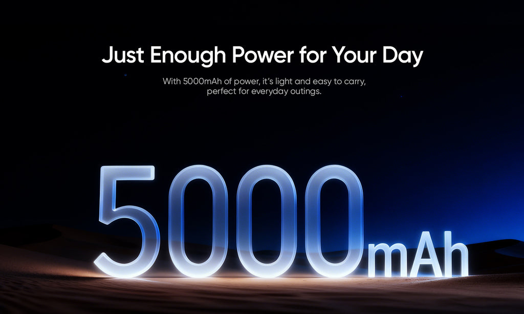 Ultra-Thin Meta Air Power Bank, 5000mAh MagSafe Wireless, Flight Approval, 2026 Red DOTT Winning Design