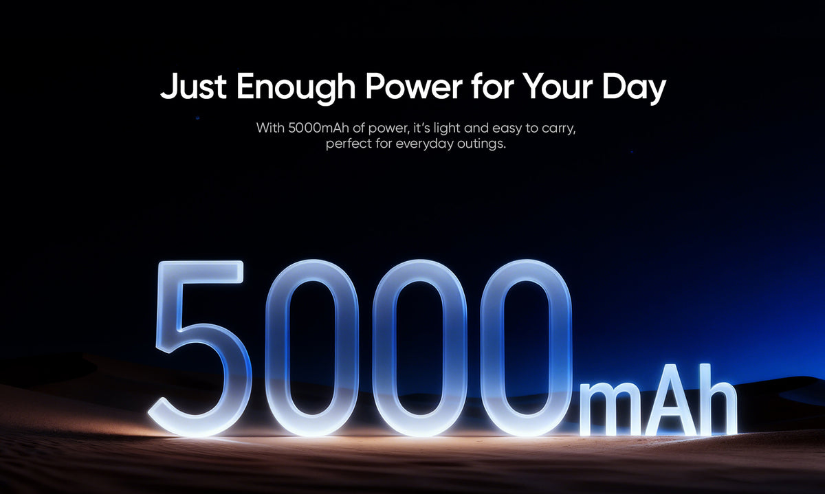 Ultra-Thin Meta Air Power Bank, 5000mAh MagSafe Wireless, Flight Approval, 2026 Red DOTT Winning Design